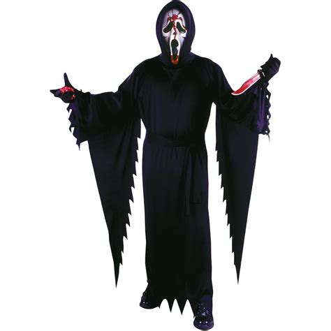 fun world halloween costumes|adult ghost face costume.